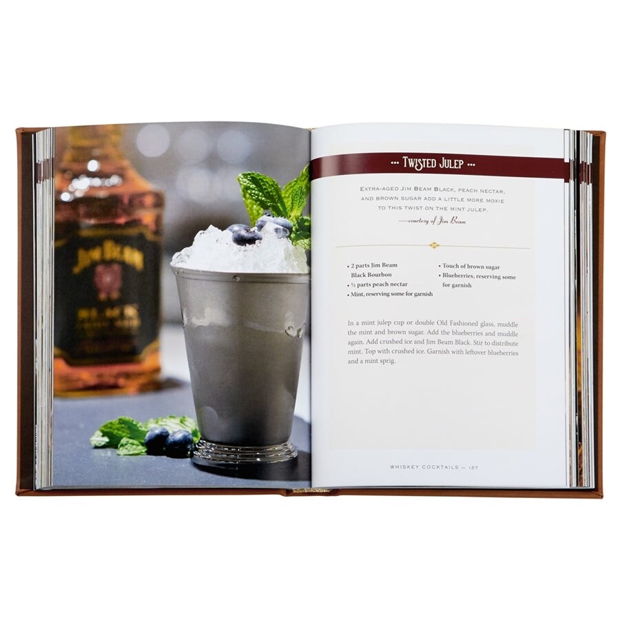 Whiskey Cocktails Coffee Table Book