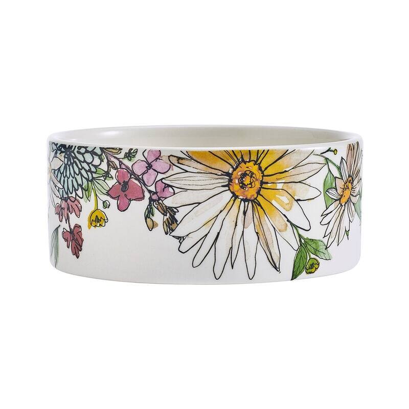 Fitz and Floyd Emis Garden Set of 4 Snack Bowls, 22 Oz