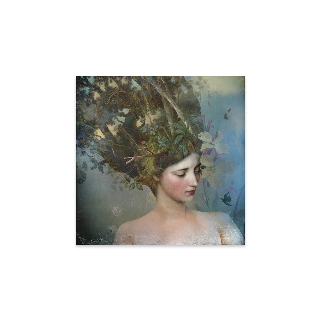 Portrait 17 Print On Acrylic Glass by Catrin Welz-Stein
