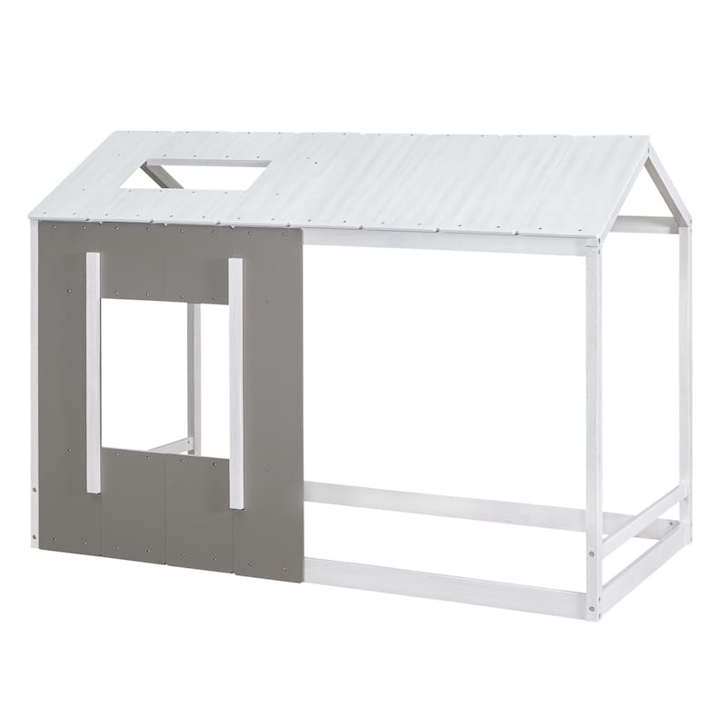 House Platform with Roof and Window