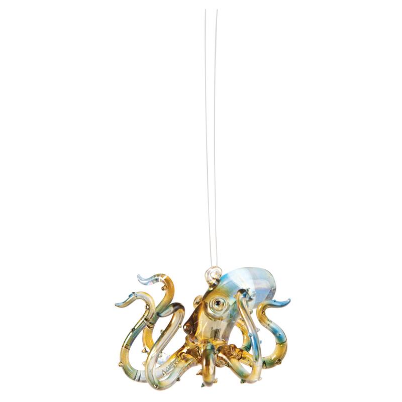 Octopus Christmas Xmas Ornament