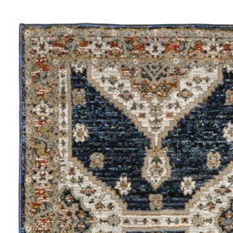 HomeRootsMedallion Bohemian Rectangle Area Rug