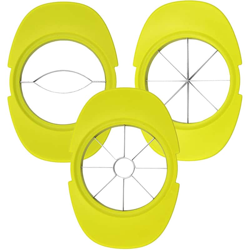 Cheer Collection Set of 3 Fruit and Vegetable Slicers