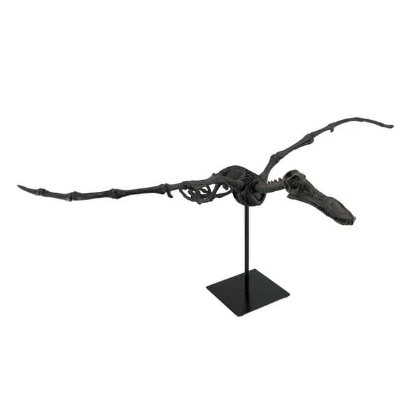 Museum Mounted Pterosaur Flying Dinosaur Fossil Replica Statue - 13.5 X ...