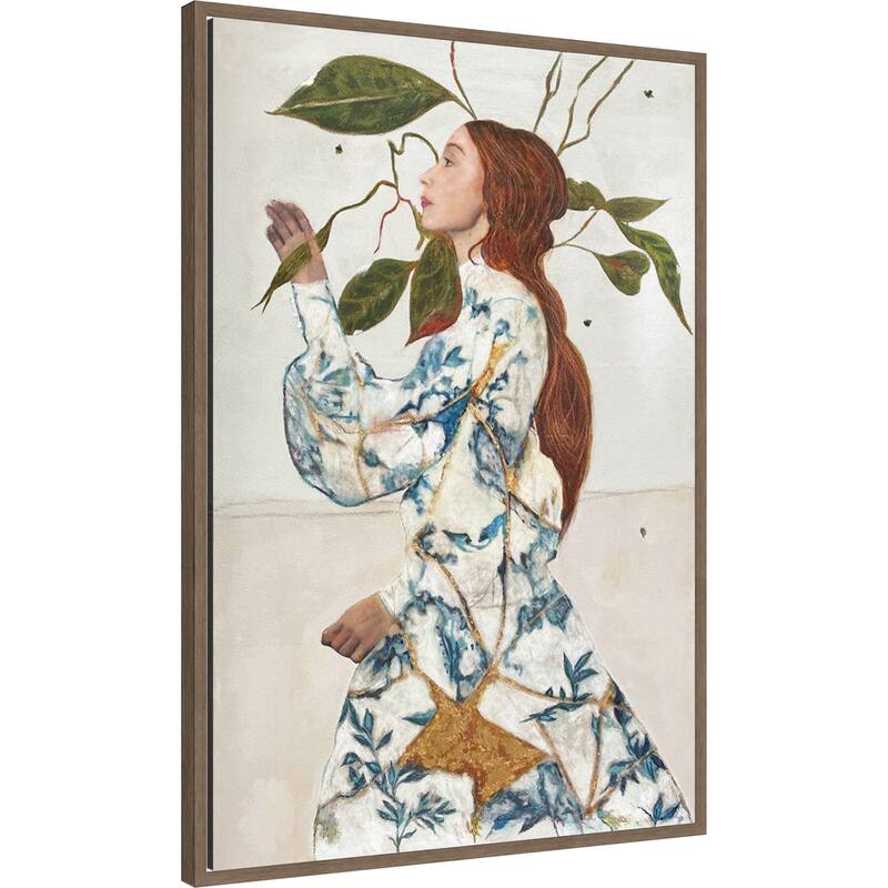 Le Voyage Fantastique No. 3 by Karenina Fabrizzi Framed Canvas Wall Art Print