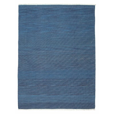 Ankara FW Blue Kilim 5'9" x 7'11" - 5'9 x 7'11