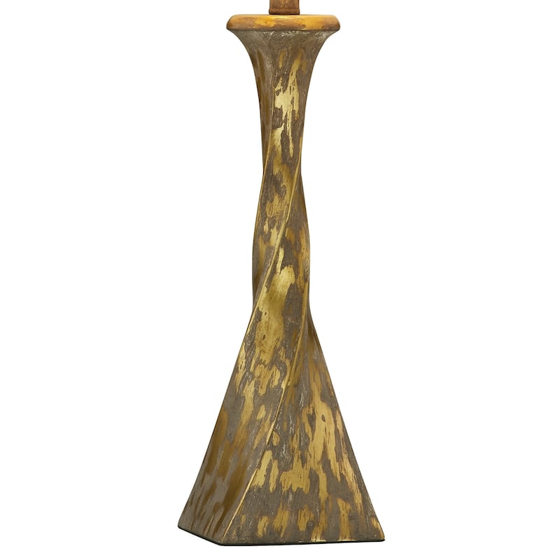 Marcy 30" Table Lamps with Linen Shade, Antique Gold (Set of 2)