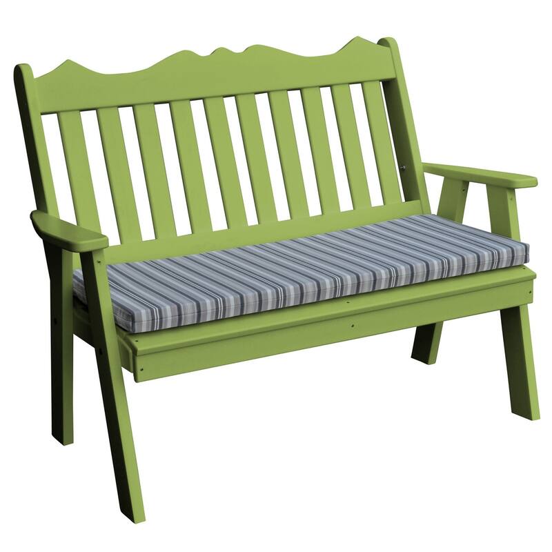 Poly 4' Royal English Garden Bench