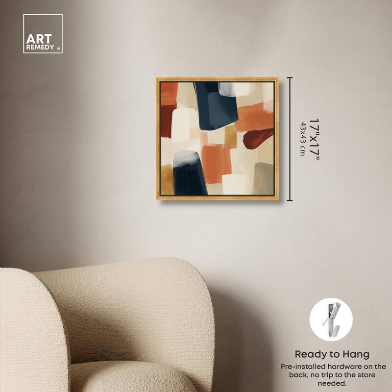 Sienna Shift Canvas by Art Remedy