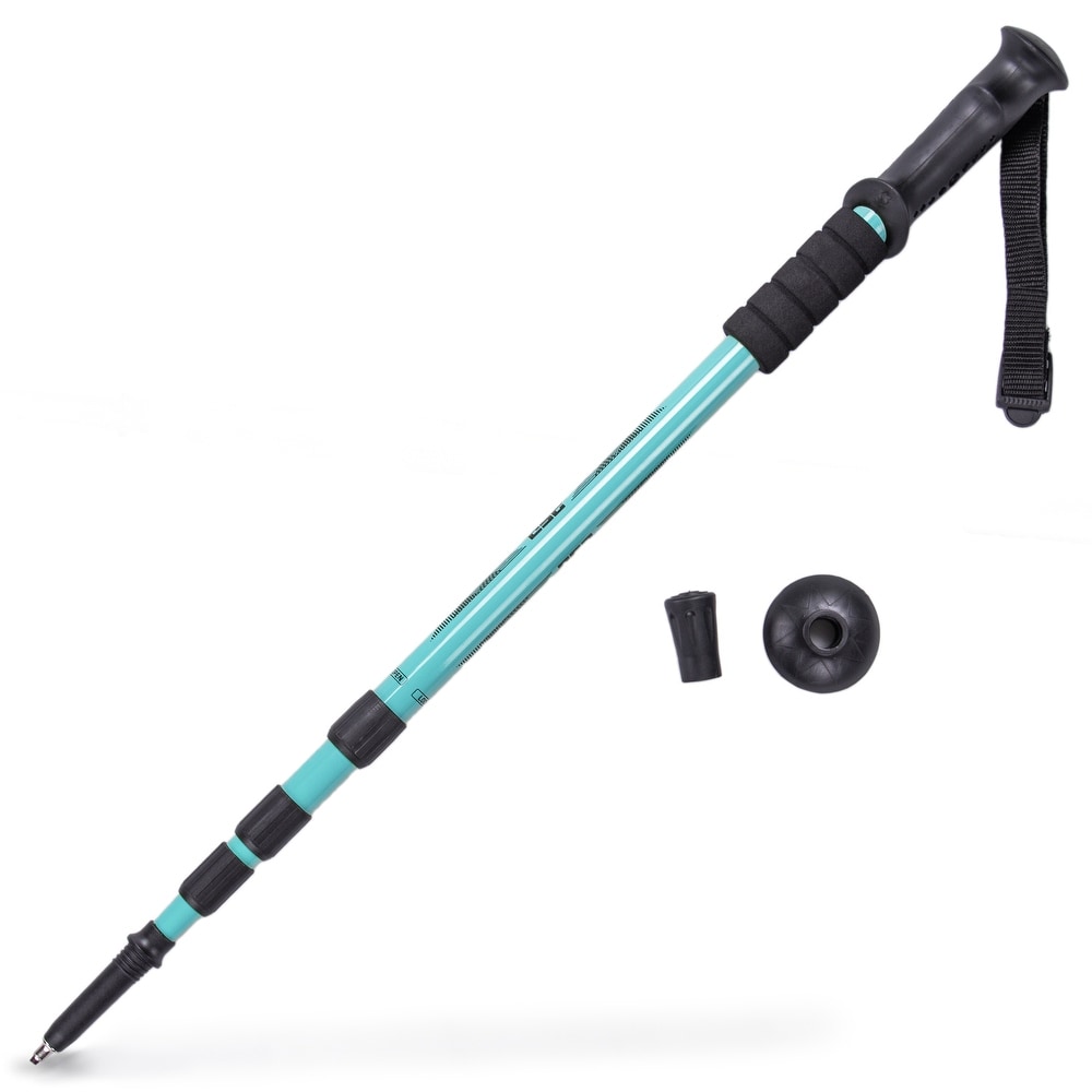 overextended trekking pole