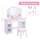 preview thumbnail 2 of 2, Kids Vanity Set with Mirror and Drawer