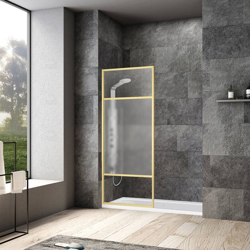 Vinnova Tafalla Framed Fixed Glass Panel