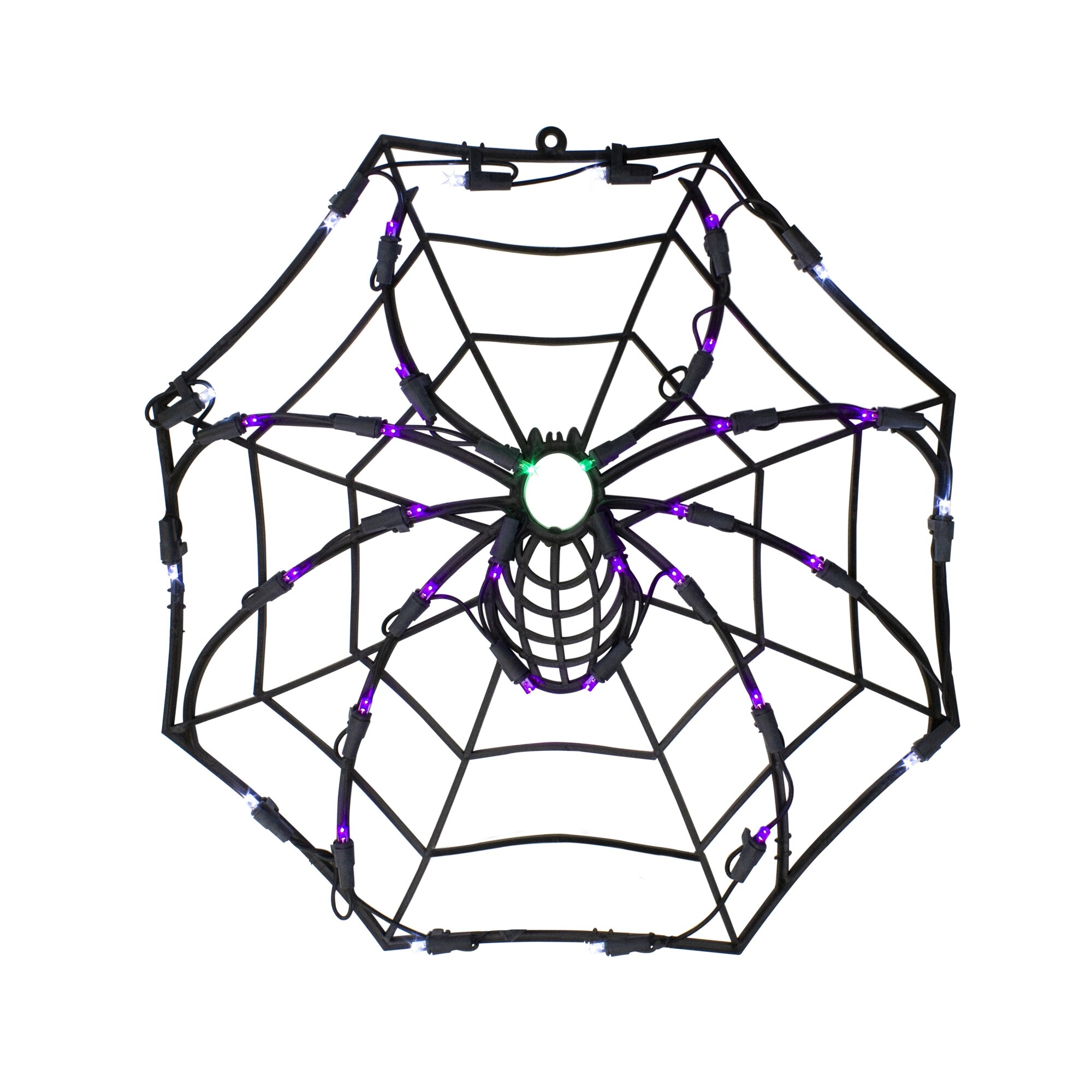 Shop 15 Lighted Black Spider And Web Halloween Window Silhouette