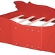 preview thumbnail 36 of 43, Race Car-Shaped Platform Bed with Wheels, Suitable for Kids and Young Children