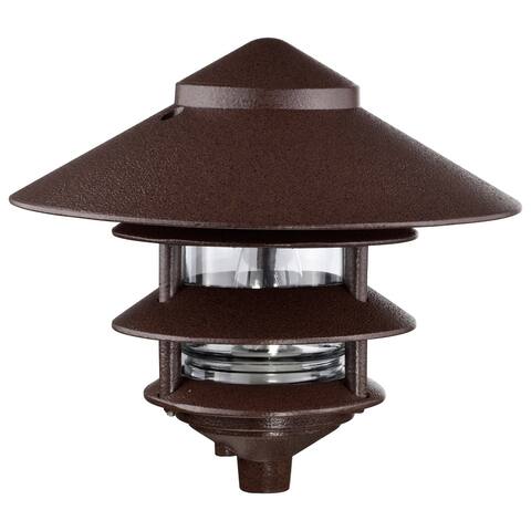 1-Light 3 Louver Pagoda Large Hood
