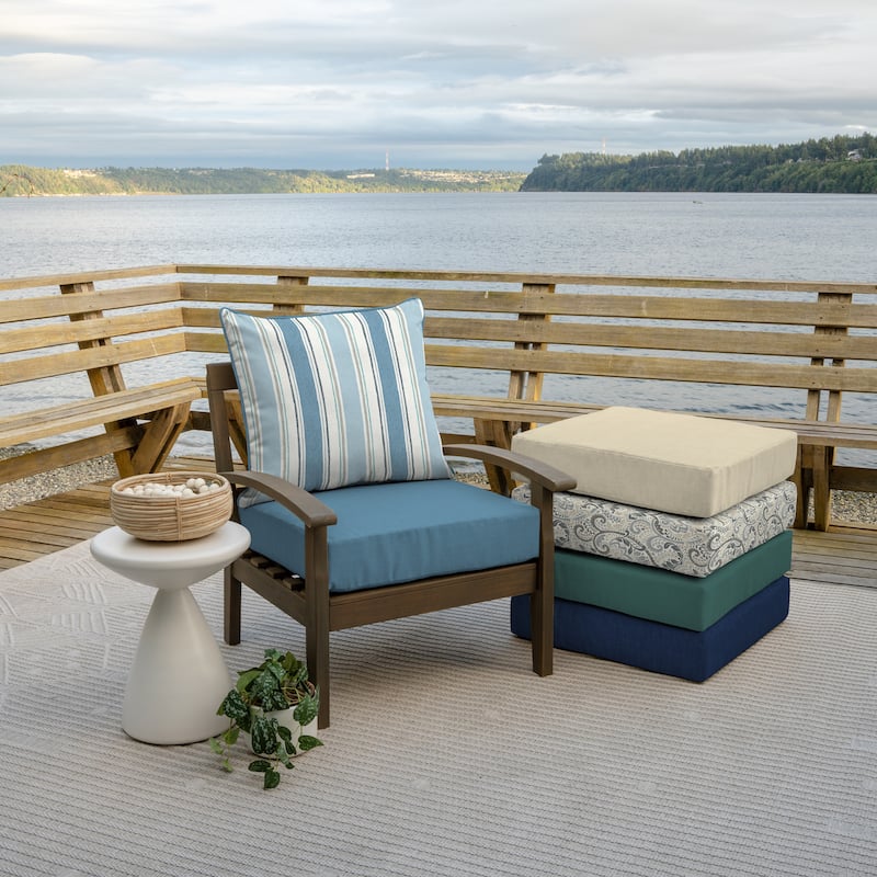 ARDEN Outdoor Deep Seating Cushion Set 24 x 24 - 46.5"L x 24"W