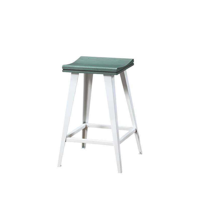 Kaylen Modern 3-Piece Steel Legs Counter Height Table Set by Furniture of America