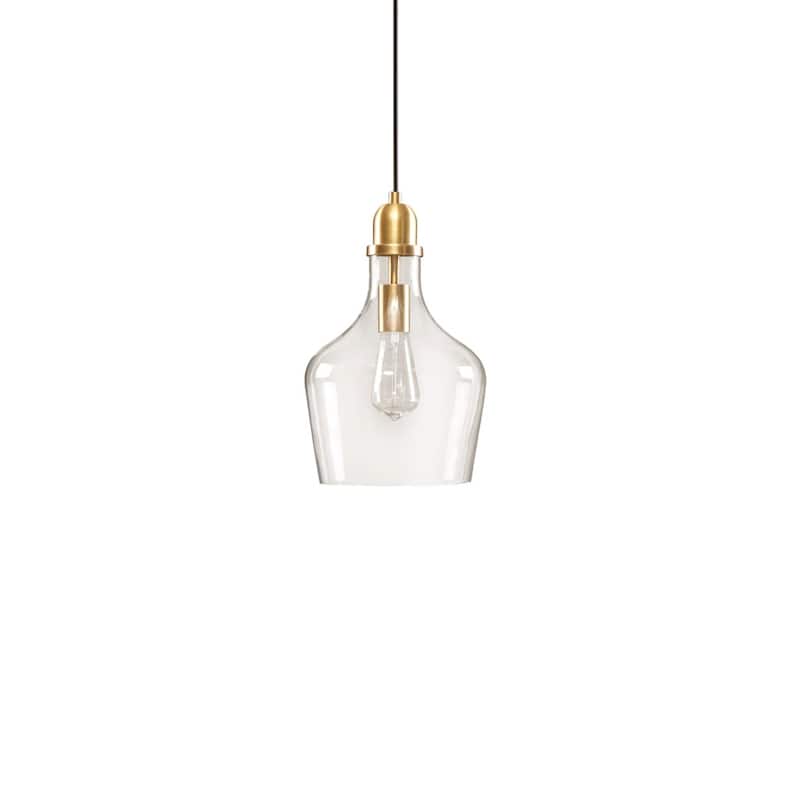 Bell Shaped Glass Pendant for livingroom,bedroom,and dining room