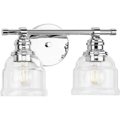Progress Lighting P300374 Ambrose 2 Light 13" Wide Bathroom Vanity