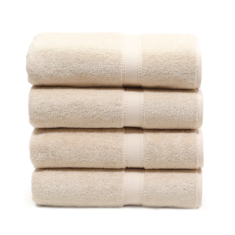 Authentic Hotel and Spa Turkish Cotton Bath Towels (Set of 4)