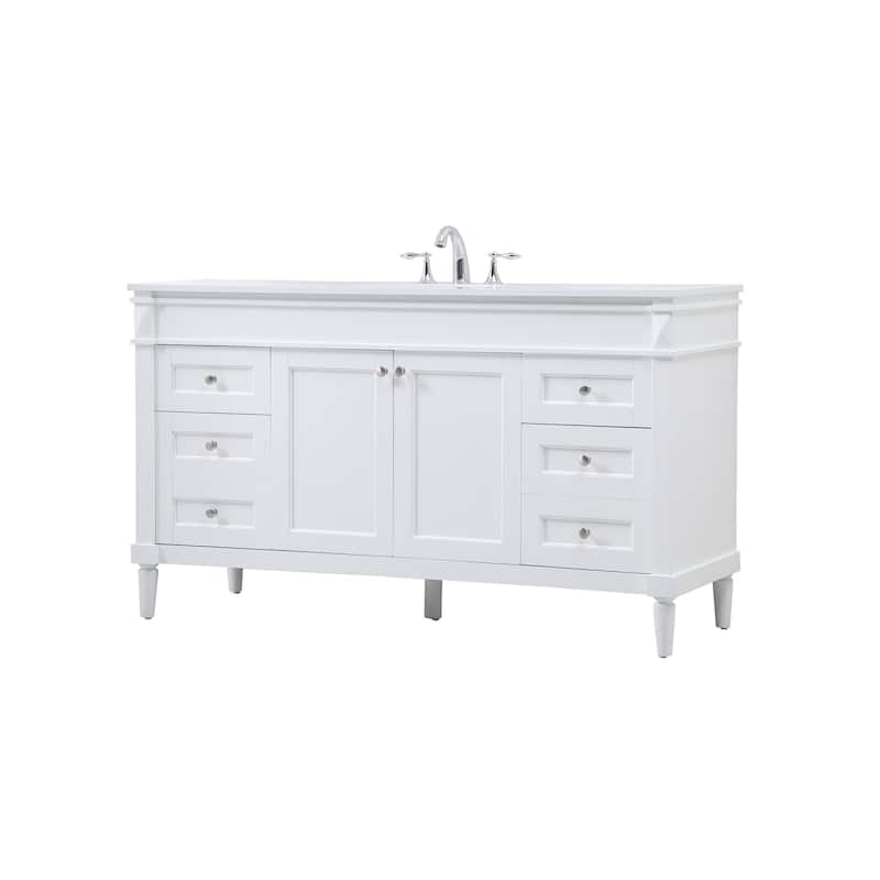Clarity 48 - 60 Inch Single Bathroom Vanity