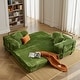 preview thumbnail 18 of 71, OVIOS Supreme Soft Fluffy Loveseat Sleeper Sofa