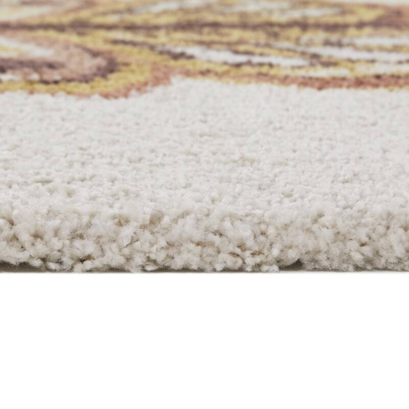 Mod-Tod Sofia Kids Butterfly Shag Area Rug