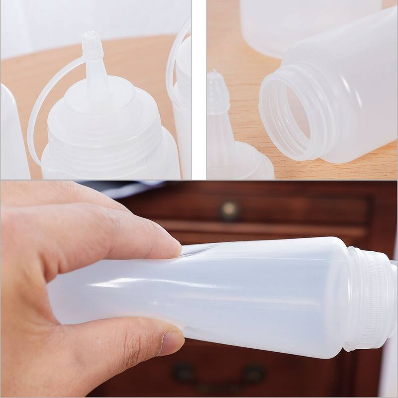 Squeeze Bottle Vinegar Ketchup Condiment Dispenser 24oz 2pcs - 720ml/24oz