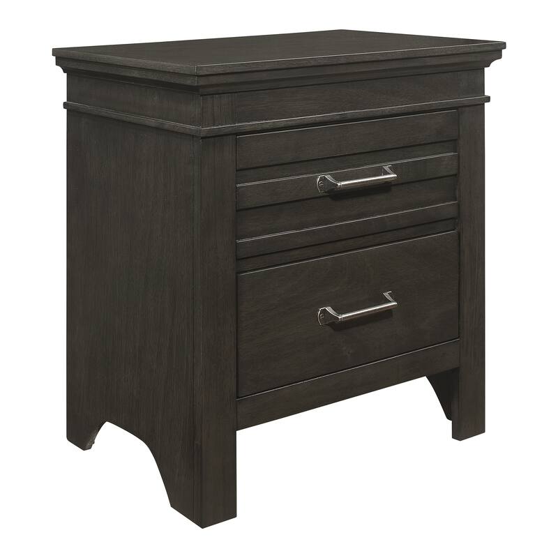 Englewood Nightstand - Charcoal Grey