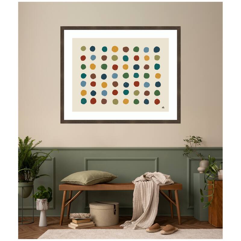 Kate and Laurel Meditation No. 3 by Kelly Knaga Framed Wall Art Print