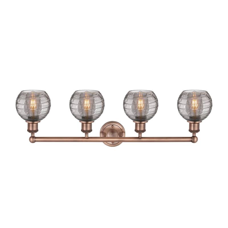 Innovations Lighting 616-4W 10 33 Athens Deco Swirl Vanity Athens Deco