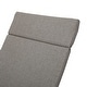 preview thumbnail 81 of 88, Salem Outdoor Chaise Lounge Cushion by Christopher Knight Home