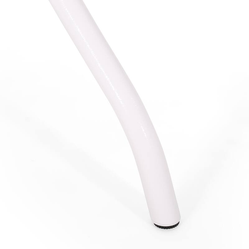 Roomfitters Outdoor Metal Patio Dining Set 7-Piece with Rectangular Table and Weather-Resistant Chairs