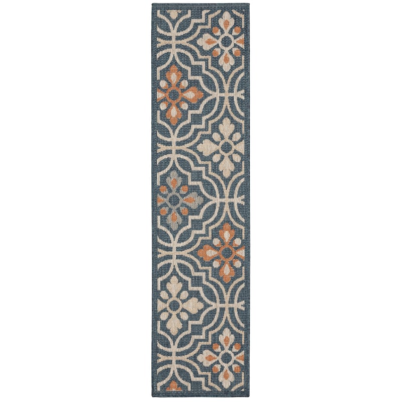 Vista Home Higgins Quatrefoil Panel Indoor/ Outdoor Area Rug by Havenside Home