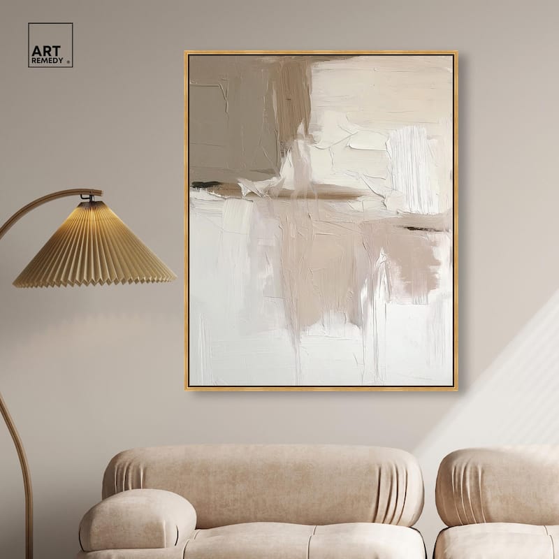 Gentle Strokes of Nature II Canvas by Art Remedy