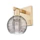 Option Champagne Bronze / Light Smoke Deco Swirl