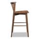 preview thumbnail 4 of 23, Poly & Bark Ligna Counter Stool - Solid Wood Frame