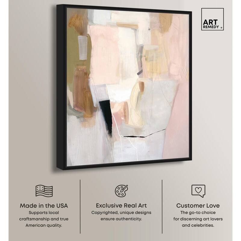 Pigment Flow II Canvas by Art Remedy