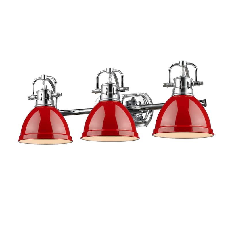 Golden Lighting Duncan 3 Light 25" Wide Bathroom Vanity Light