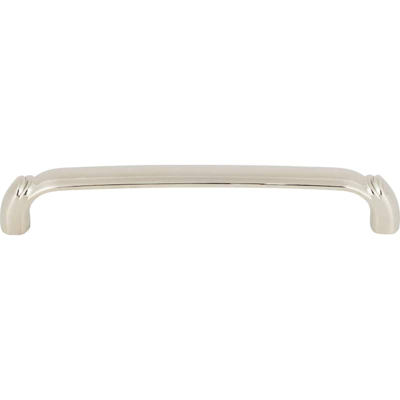 Top Knobs Pomander 6-5/16 Inch Center to Center Handle Cabinet Pull - Polished Nickel