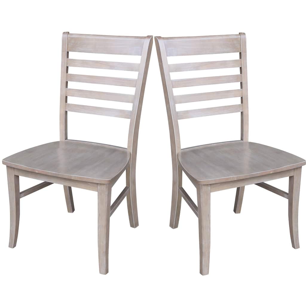 Solid Wood Cosmo Roma Dining Chairs, Set of Two
