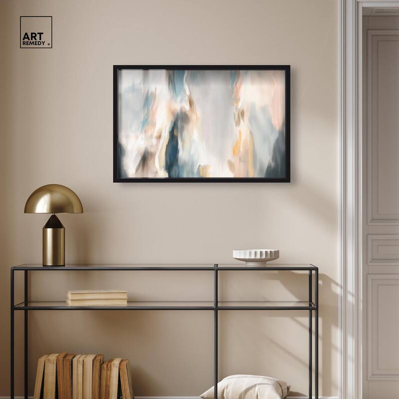Gilded Gorge III Shadowbox by Art Remedy