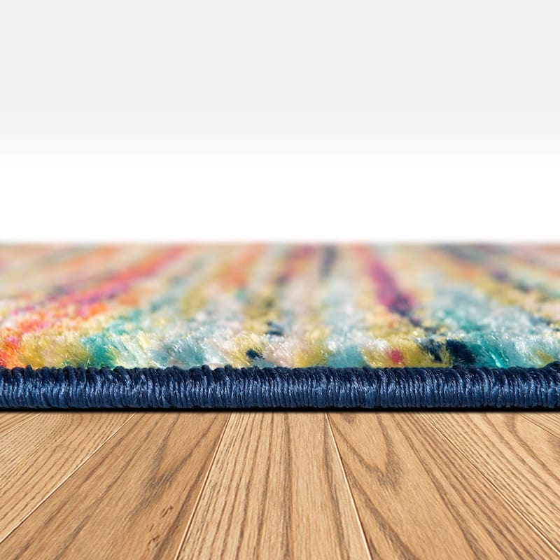 Contemporary Chorisia Collection Area Rug