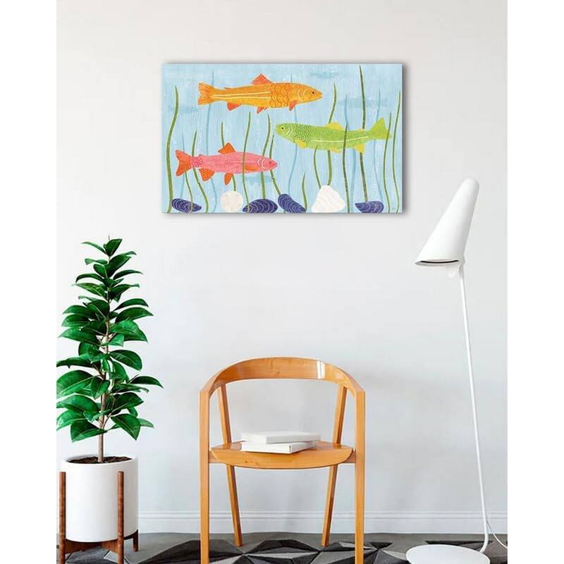 Coastal VIbes I Art Poster - Print On Demand - 24 x 36 Inch
