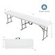 preview thumbnail 4 of 3, Portable folding bench outdoor picnic bench