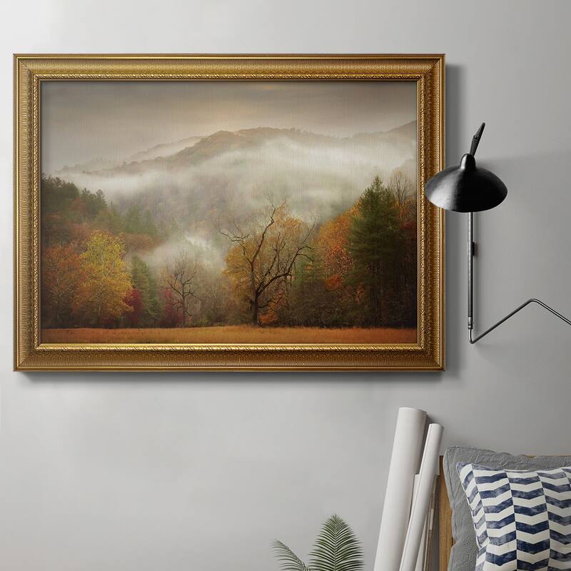 Photography Study Autumn Mist Premium Framed Canvas- Ready to Hang