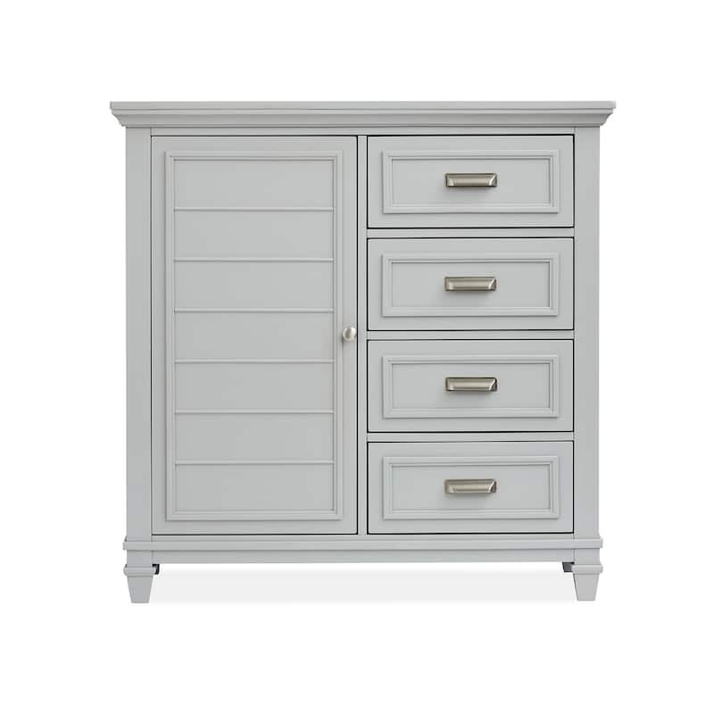 Magnussen Home Charleston Harbor Gray Grey Door Chest
