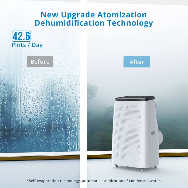 Portable Air Conditioner , 3-IN-1 Quiet Portable AC Unit with Remote Control
