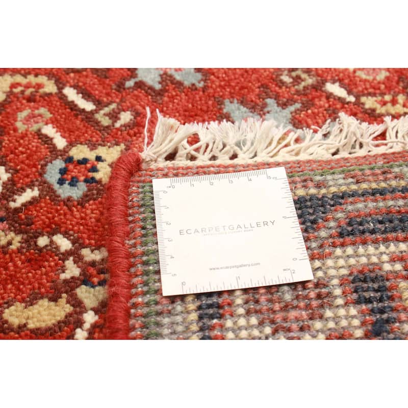 ECARPETGALLERY Hand-knotted Serapi Heritage Red Wool Rug - 2'7 x 18'1