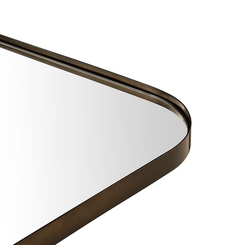 TEHOME Decole Arch Metal Wall Mirror
